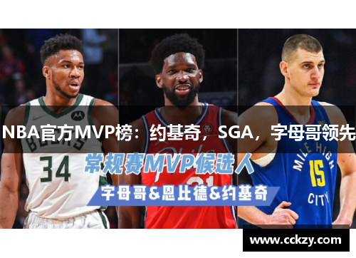 NBA官方MVP榜：约基奇，SGA，字母哥领先